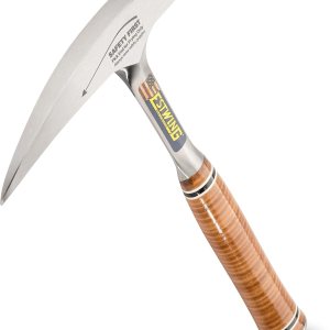 ESTWING Rock Pick - 22 oz Geology Hammer with Pointed Tip & Genuine Leather Grip - E30